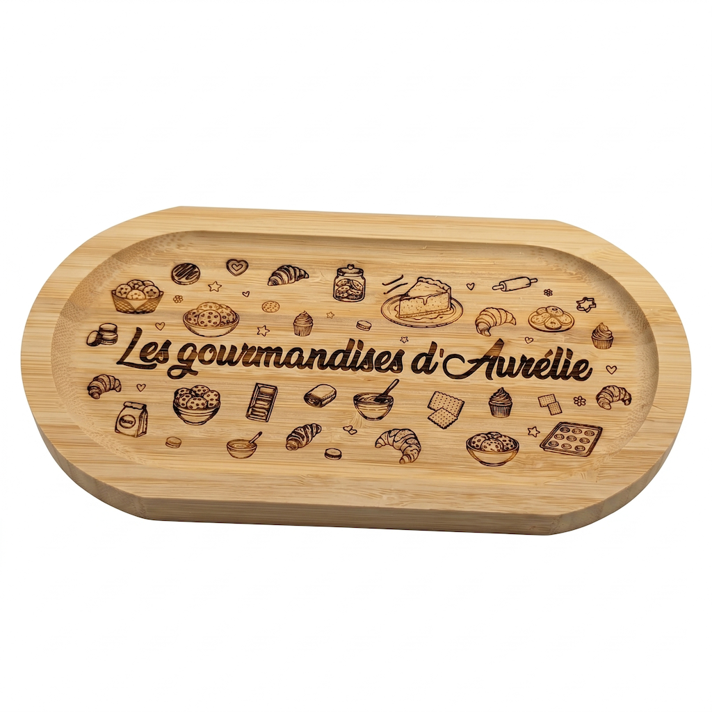 Planche de service gravée cadeau personnalisé