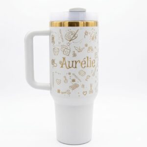 Tumbler gravé personnalisé - cadeau